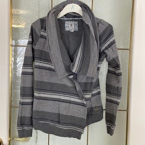 Element wrap sweater